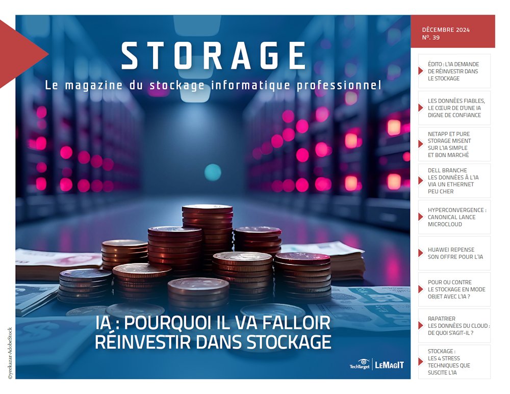 Storage 39 - IA : pourquoi il va falloir réinvestir dans le stockage